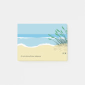 Beach Coastal Thema SImple Post-it Klebezettel (Vorderseite)