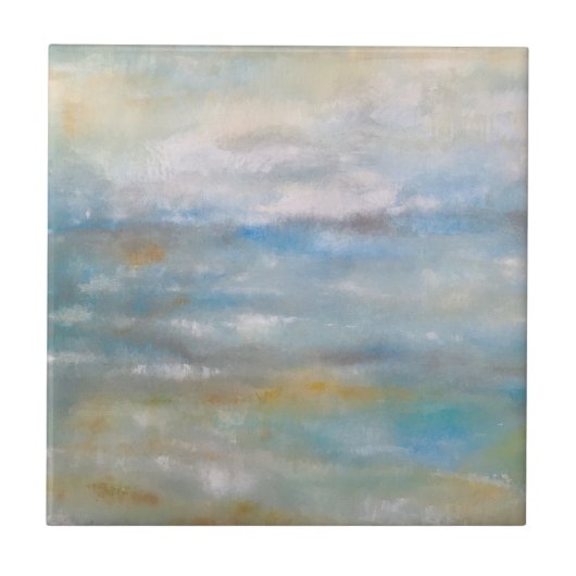 Beach Coasteme Thema Abstrakt Beach Art Fliese (Vorderseite)