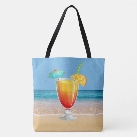 Beach Cocktail Tasche (Vorderseite)