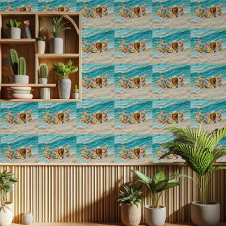 Beach Cocktails Tropische Früchte Junggeselinnen-A Tapete