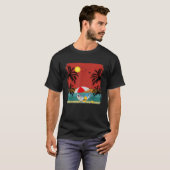 Beach Coconut Tree Retro Graphic Lmon Lover Summ T-Shirt (Vorne ganz)
