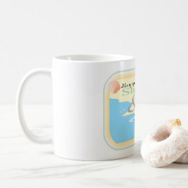 Beach Coffee Tasse
