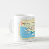 Beach Coffee Tasse (Vorderseite Links)