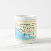 Beach Coffee Tasse (Mittel)
