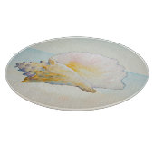 Beach Conch Muschel Schöner Ozean Schneidebrett (Ecke)