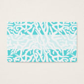 Beach Coral Reef Muster Nautical White Blue (Vorderseite)