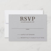 Beach Couple RSVP Karte (Vorderseite)