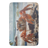 Beach Crab Bath Mat Badematte (Vorderseite Vertikal)