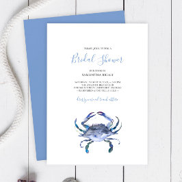 Beach Crab Bridal Dusche Einladungen