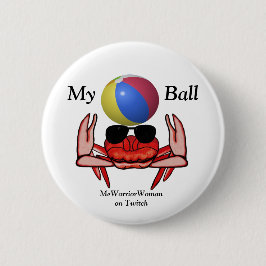 Beach Crab, My Ball, MeWarriorFrau auf Twitch Button