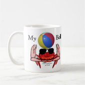 Beach Crab, My Ball, MeWarriorFrau auf Twitch Kaffeetasse (Links)