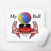 Beach Crab, My Ball, MeWarriorFrau auf Twitch Mousepad (Mit Mouse)