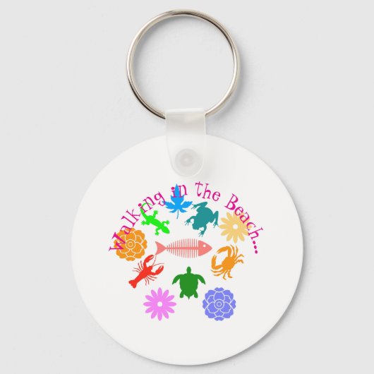 Beach Creatures Schlüsselanhänger (Rückseite)