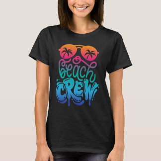 Beach Crew Family Vacation Matching Group T-Shirt