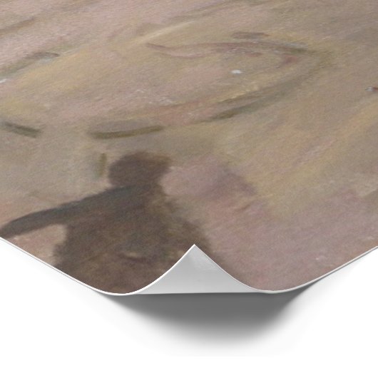 Beach cricket Abersoch 2013 Poster (Ecke)