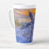 Beach Cross-Tasse Milchtasse (Linke Ecke)