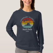 Beach Cruise Retro Family Wiedersehen Mama Urlaub T-Shirt (Vorderseite)