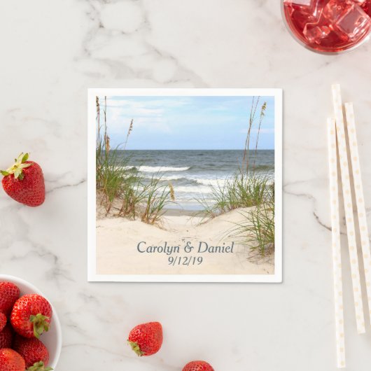 Beach Custom Napkins Serviette (Beispiel)