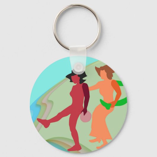 Beach Dance Schlüsselanhänger (Vorderseite)