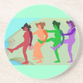 Beach Dance Untersetzer (Vorne)