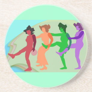 Beach Dance Untersetzer