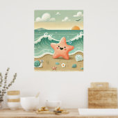 Beach Day Bliss Poster (Küche)