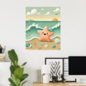 Beach Day Bliss Poster (Heimbüro)