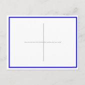 Beach Day Groundhog Feiertagspostkarte (Rückseite)