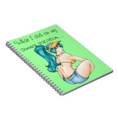 Beach Day - Notebook Notizblock (Rechte Seite)