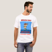 Beach Day Summer Vibes T-Shirt (Vorne ganz)