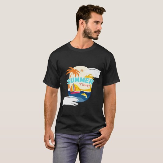 Beach Days & Sunshine T-Shirt (Vorne ganz)