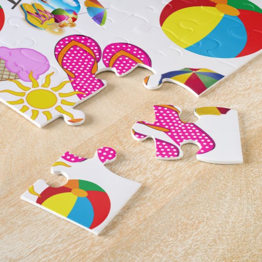 Beach Decorative Jigsaw Puzzle (Seite)