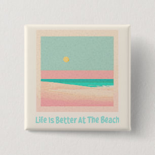 Beach Design Button