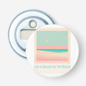 Beach Design Flaschenöffner (Vorderseite)