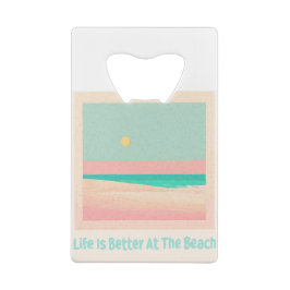 Beach Design Geldbeutel Flaschenöffner