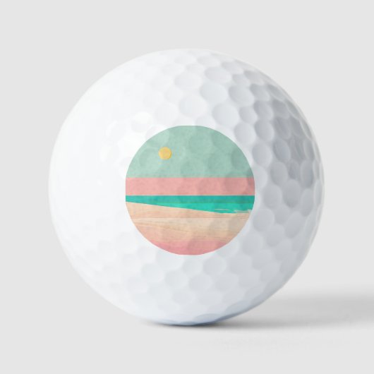 Beach Design Golfball (Vorderseite)