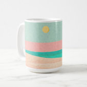 Beach Design Kaffeetasse (Vorderseite Links)