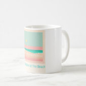 Beach Design Kaffeetasse (VorderseiteRechts)