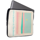 Beach Design Laptopschutzhülle (Vorne Rechts)