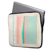 Beach Design Laptopschutzhülle (Vorderseite Links)