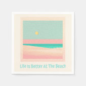 Beach Design Serviette (Vorderseite)