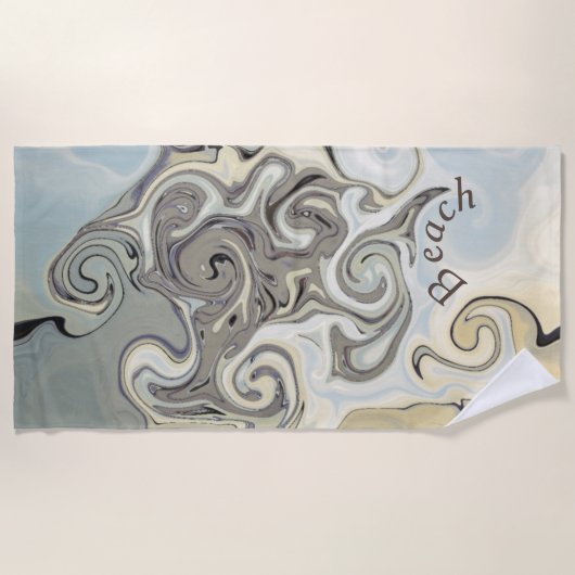 Beach Design Strandtuch (Vorderseite)
