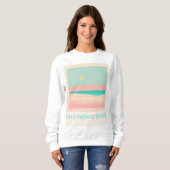 Beach Design Sweatshirt (Vorne ganz)