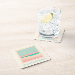 Beach Design Untersetzer