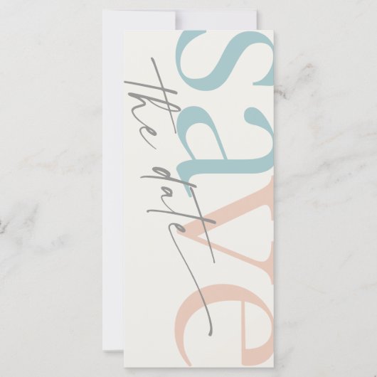 Beach Destination Foto Save the Date (Vorderseite)