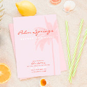 Beach Destination Junggeselinnen-Abschied Einladung