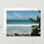 Beach, Diamant - Martinique, FWI Postkarte (Vorne/Hinten)