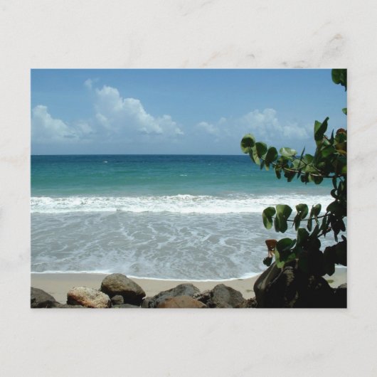 Beach, Diamant - Martinique, FWI Postkarte (Vorderseite)
