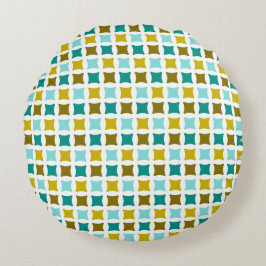 Beach Diamonds Rundes Kissen