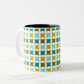 Beach Diamonds Zweifarbige Tasse (Vorderseite Links)